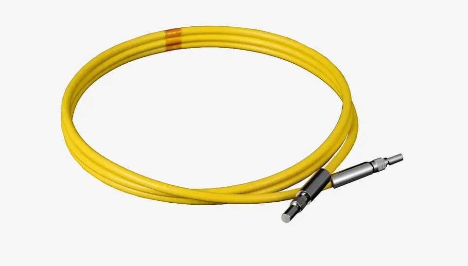 Cable de fibra óptica con virola en voladizo SMA905