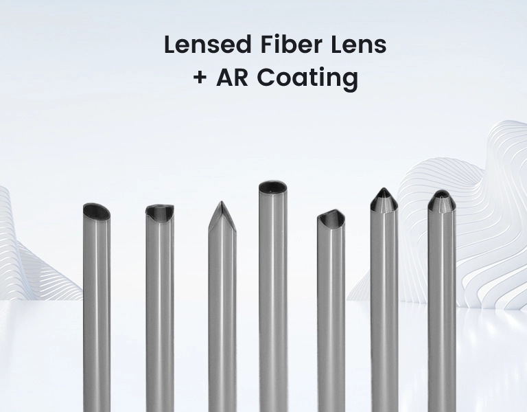 Lente de fibra lenticular