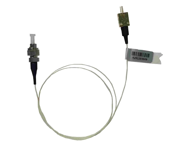 Diodo láser acoplado a fibra PM de 640 nm y 100 mW