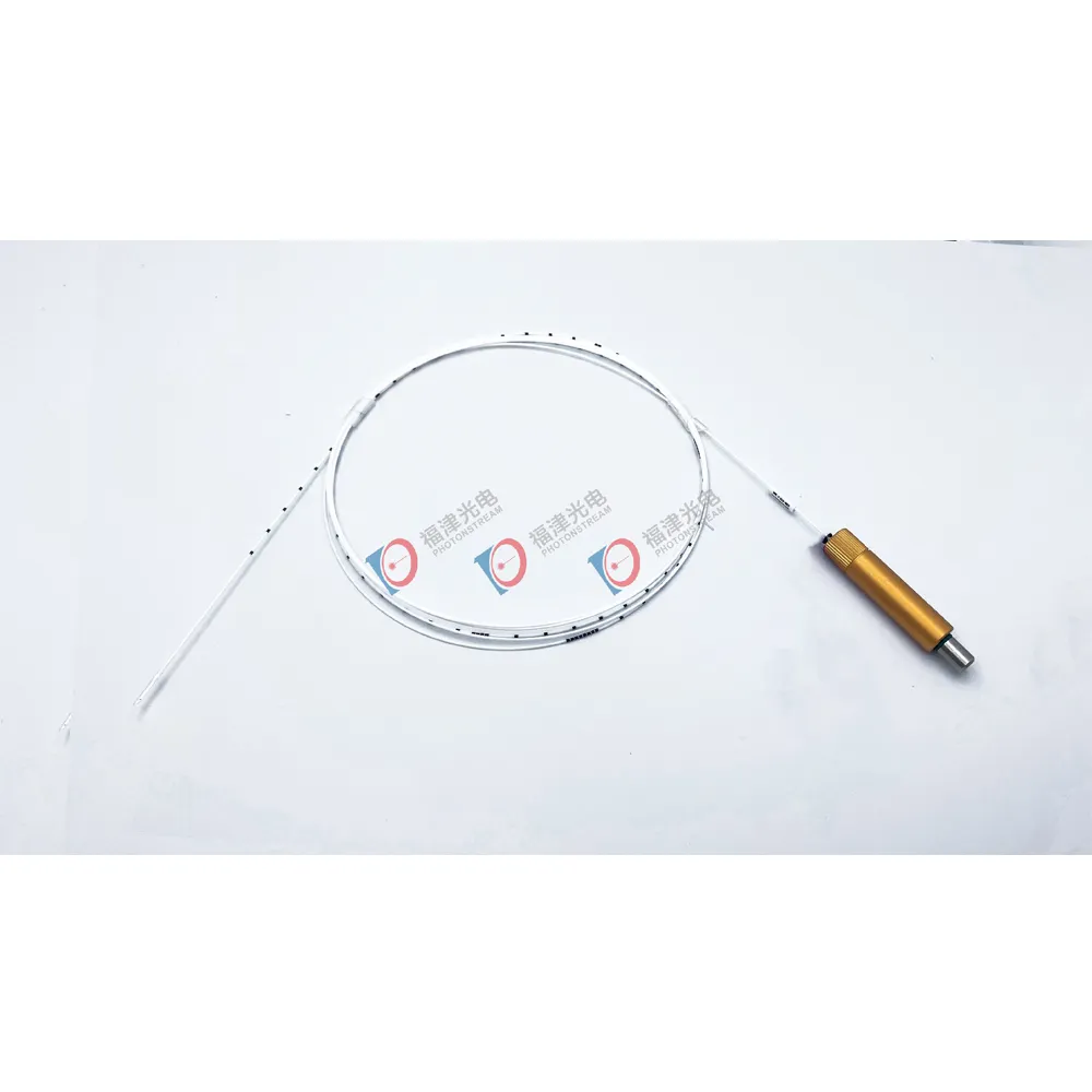 Fibra de emisión radial