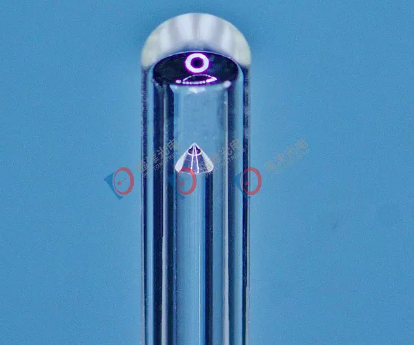 Fibra de emisión radial
